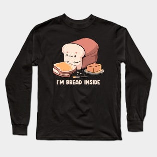 Bread Inside Gluten Lover by Tobe Fonseca Long Sleeve T-Shirt